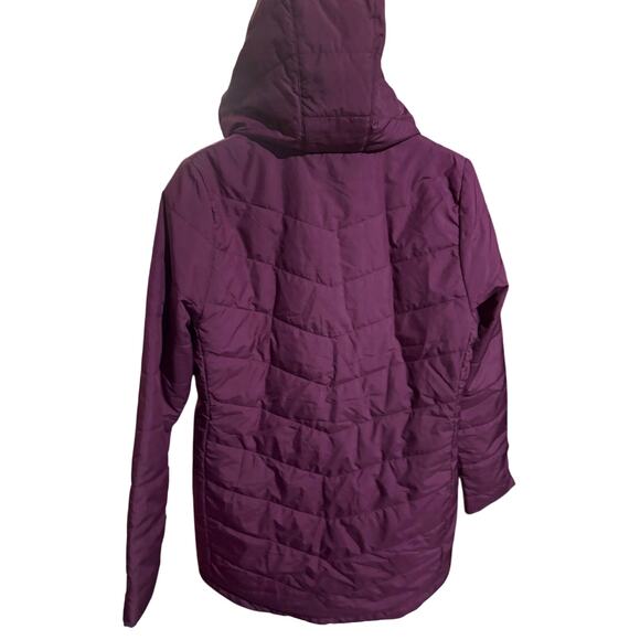 NEW SZ M - Woman's North Face Puffer Coat, Plum - Picture 2 of 4